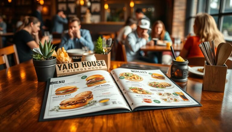 Yard House Friendswood Menu