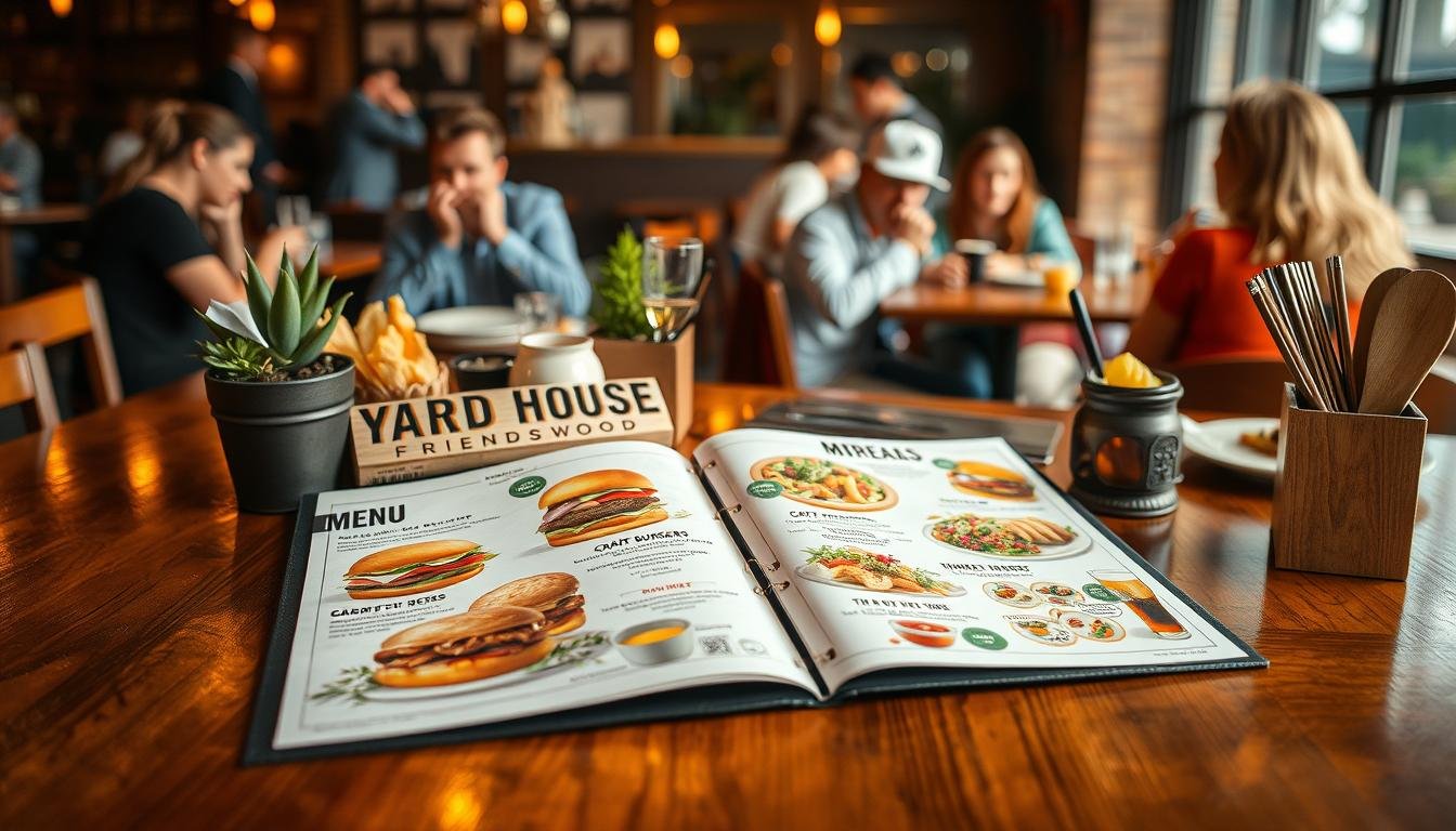 Yard House Friendswood Menu