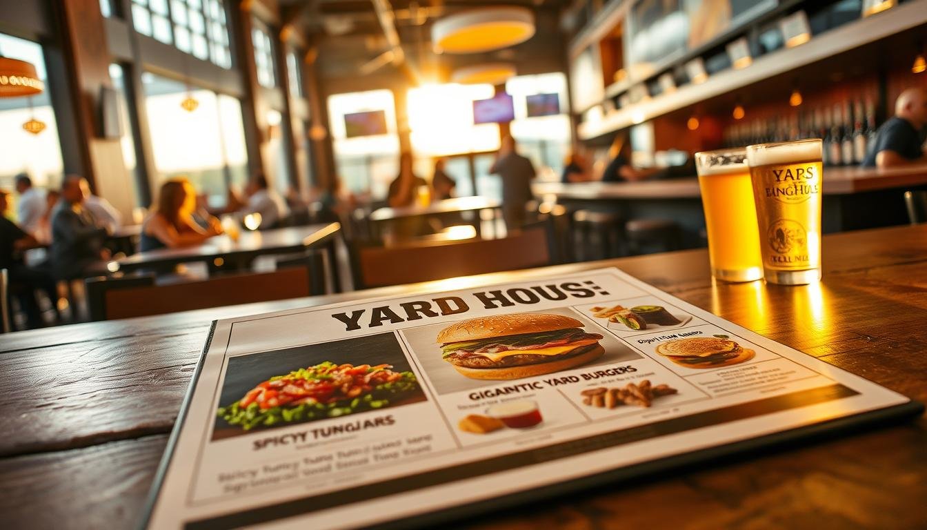 Yard House Tampa Menu